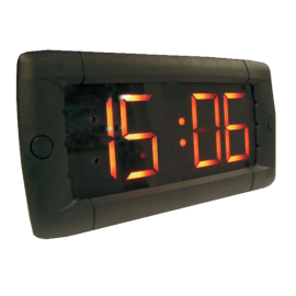 Custom-made LED clock to be fitted for bus or coach